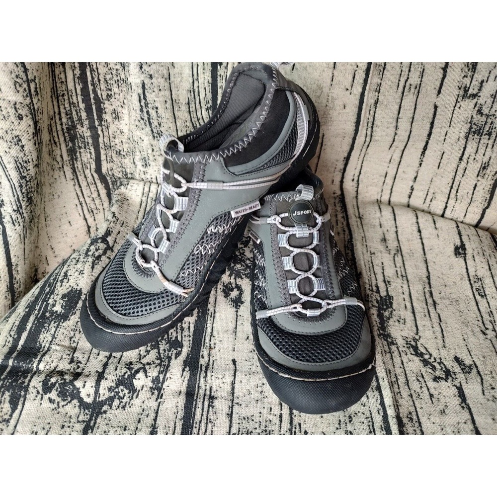 J Sport by Jambu Quest Shoes Womens 7M Gray Lavender Water Ready Vegan Recycled